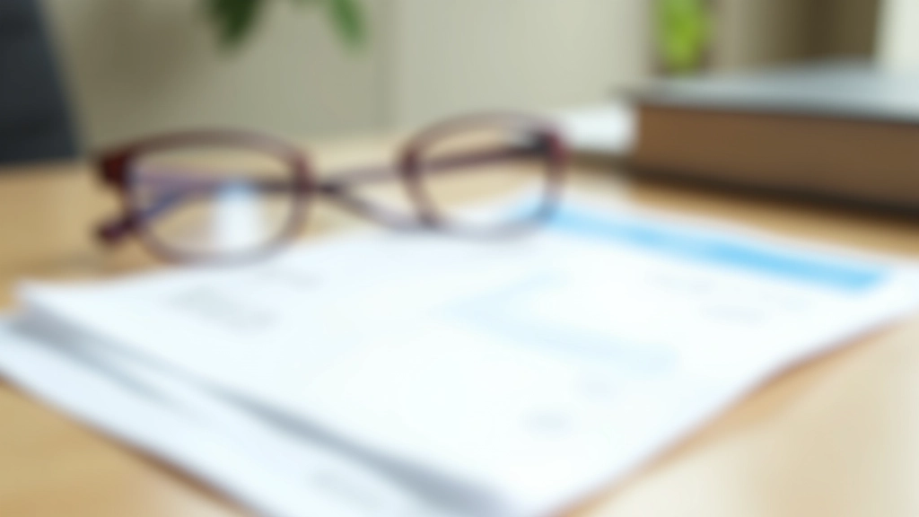 Documents LDDS et relevé de compte sur table avec lunettes